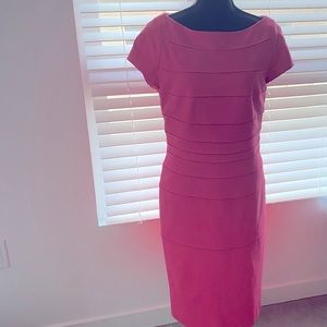 Escada Pink Boatneck MIDI Dress - DRESS BUNDLES!!